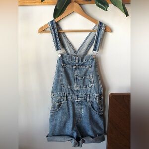 Free People Ziggy Short Overalls